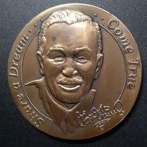 Gorgeous 2 1/2" round medallion produced in 2001